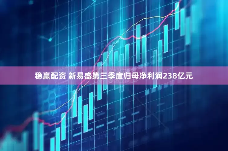 稳赢配资 新易盛第三季度归母净利润238亿元